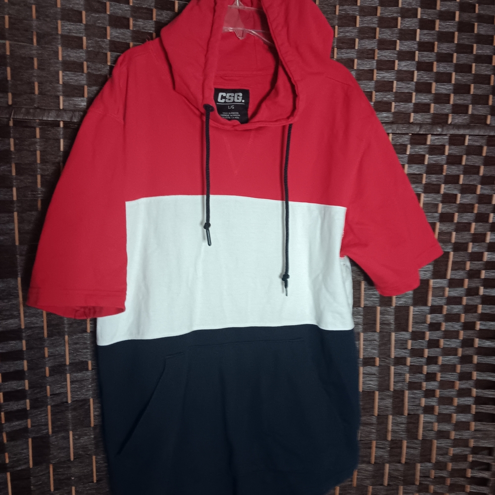 CSG Men's Tri-Color Hoodie